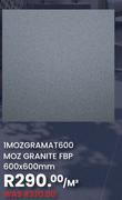 1 Mozgramat 600 MOZ Granite FBP 600 x 600mm-Per M²