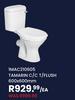 Tamarin C/C T/Flush White 600 x 600mm 1MAC210605-Each