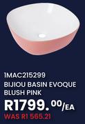 Bijiou Basin Evoque Blush Pink 1MAC215299-Each