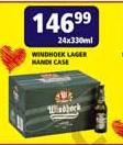Windhoek Lager Nandi Case-24x330ml