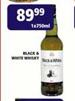 Black & White Whisky-1x750ml