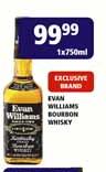 Evan Williams Bourbon Whisky-1x750ml