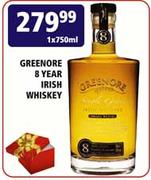 Greenore 8 Year Old Irish Whisky-750ml
