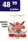 Smirnoff Storm Nandi-6 x 300ml