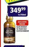 Glen Moray 16 YO Scotch Whisky-750ml
