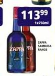 Zappa Sambuca Range-750ml