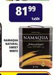 Namaqua Natural Sweet White-5Ltr