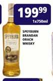 Speyburn Erandan Orach Whisky-1X750ml Each