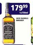 Jack Daniels Whisky-1X750ml Each