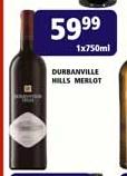 Durbanville Mills Merlot-1X750ml Each