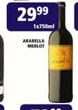 Arabella Merlot-1X750ml Each
