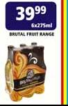 Brutal Fruit Range-6X275ml