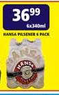 Hansa Pilsener-6 x 340ml
