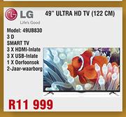 LG 49"(122cm) Ultra HD TV 49UB830