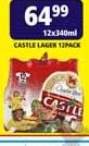 Castle Lager 12 Pack-12 x 340ml