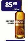 Klipdrift Brandy-1 x 750ml