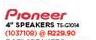 Pioneer 4" Speakers-Per Pair