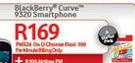 Black Berry Curve 9320 Smart Phone-On U Choose Flexi 100