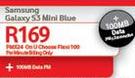 Samsung Galaxy S3 Mini Blue-On U Choose Flexi 100