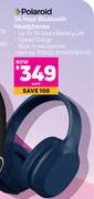 Polaroid 36 Hour Bluetooth Headphone-Each