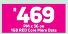 Oppo Reno 5 5G-On 1GB Red Core More Data