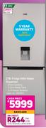 KIC 276L Fridge With Water Dispenser