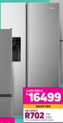 Hisense 474Ltr Side By Side Fridge H690SS-IDL