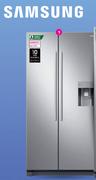 Samsung 520L Side By Side Fridge RS52N3B13S8