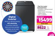 Samsung 21kg Top Loader WA21A8370GV