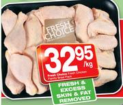 Fresh Choice Fresh Chicken Family Braai pack-Per Kg