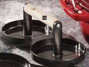 Megamaster Hamburger Press Black