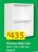 Kitchen Wall Unit A06542-600x720x300mm