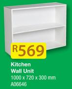 Kitchen Wall Unit A06646-1000x720x300mm