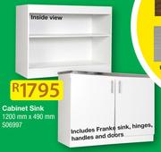 Cabinet Sink S06997-1200mmx490mm