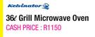 Kelvinator 36L Grill Microwave Oven