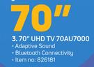 Samsung 70" UHD TV 70AU7000