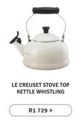 Le Creuset Stove Top Kettle Whistling
