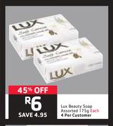 Lux Beauty Soap Assorted-175g Each