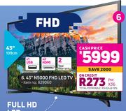 Samsung 43" N5000 FHD LED TV