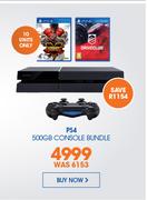 PS4 500GB Console Bundle