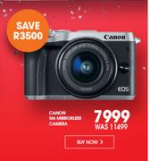 Canon M6 Mirrorless Camera