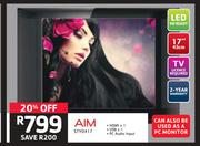Aim 17"(43cm) HD Ready LED TV STY0417
