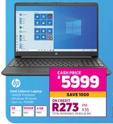 HP Intel Celeron Laptop