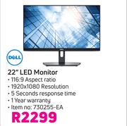 Dell 22" LED Monitor