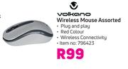 Volkano Wireless Mouse Assorted