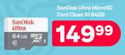 Sandisk Ultra Micro SD Card Class 10 64GB