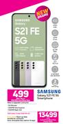 Samsung Galaxy S21 FE 5G Smartphone-On 1GB Red Core More Data