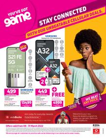 Game Cellular : Stay Connected (08 March - 31 March 2022)