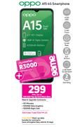 Oppo A15 4G Smartphone-On 1GB Red Top Up Core More Data