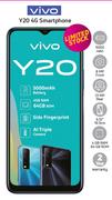 Vivo Y20 4G Smarphone-On 1GB Red Top Up Core More Data